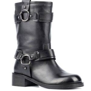 NEW VINTAGE FOUNDRY Womens Augusta Boots Size 8 Western Leather Grommets Comfort